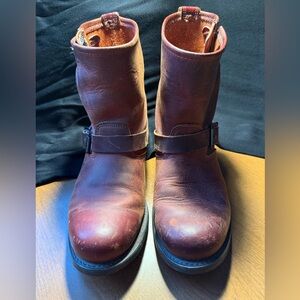 Frye Men's Deep Brown Leather Boots